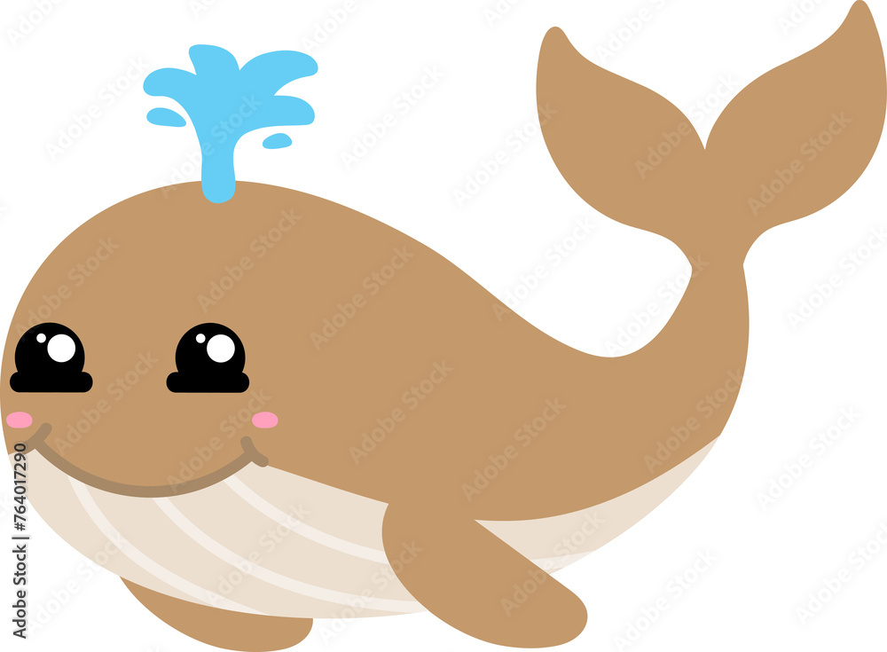cute whale cartoon, sea animal cute whale cartoon, sea animal