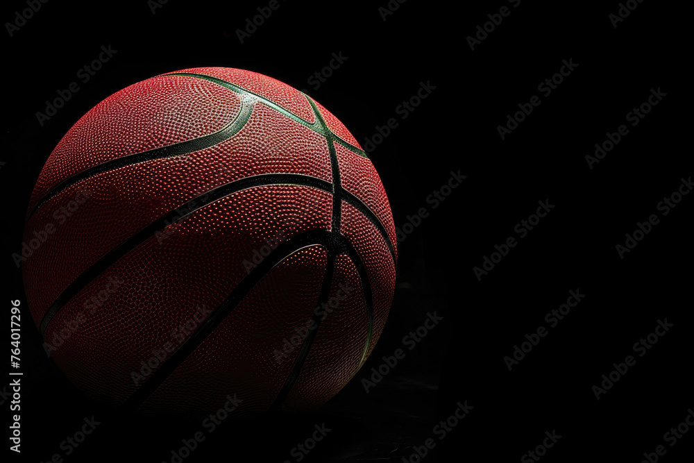 Dramatic Basketball Silhouette Dramatic Basketball Silhouette