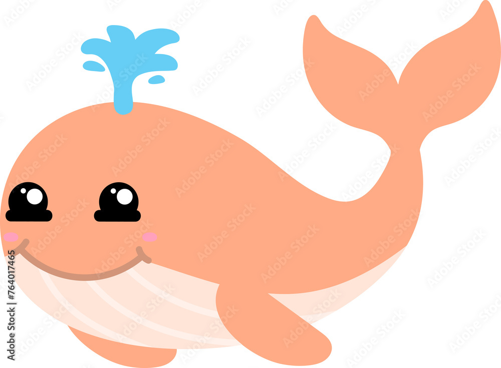 cute whale cartoon, sea animal cute whale cartoon, sea animal