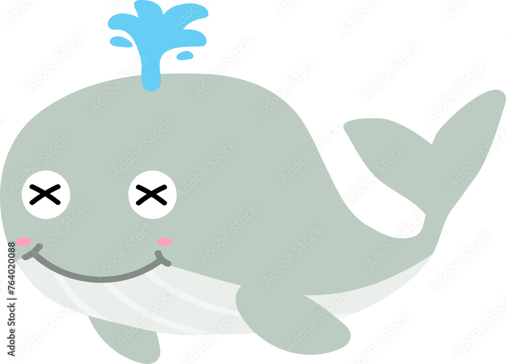 cute whale cartoon, sea animal cute whale cartoon, sea animal