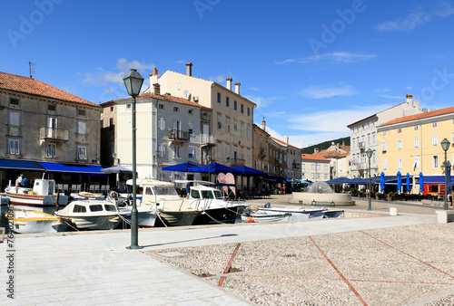 the port of Cres, island Cres, Croatia © Susy