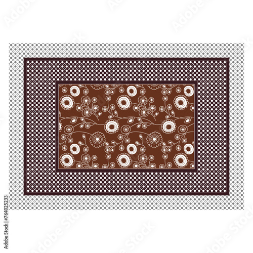 bedsheet design digital art use hand work and digital printing