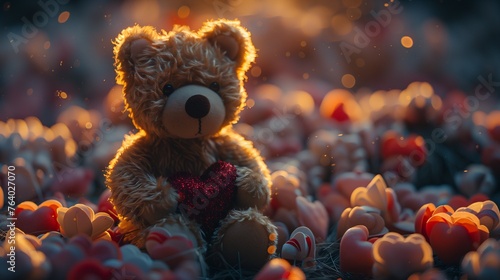 teddy bear on the beach © Teddy Bear