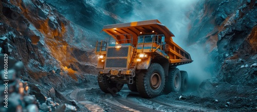 mining truck photo