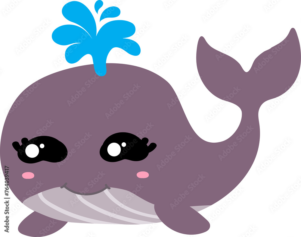 cute whale cartoon, sea animal cute whale cartoon, sea animal