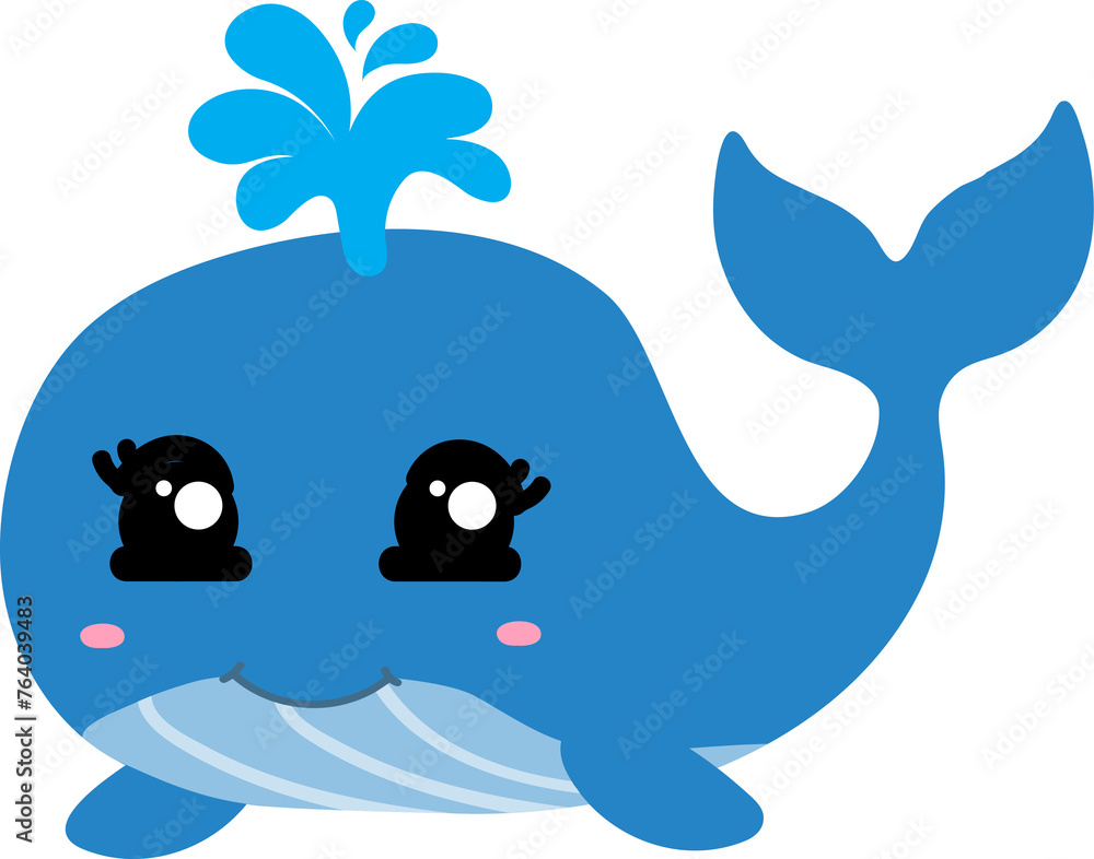 cute whale cartoon, sea animal cute whale cartoon, sea animal
