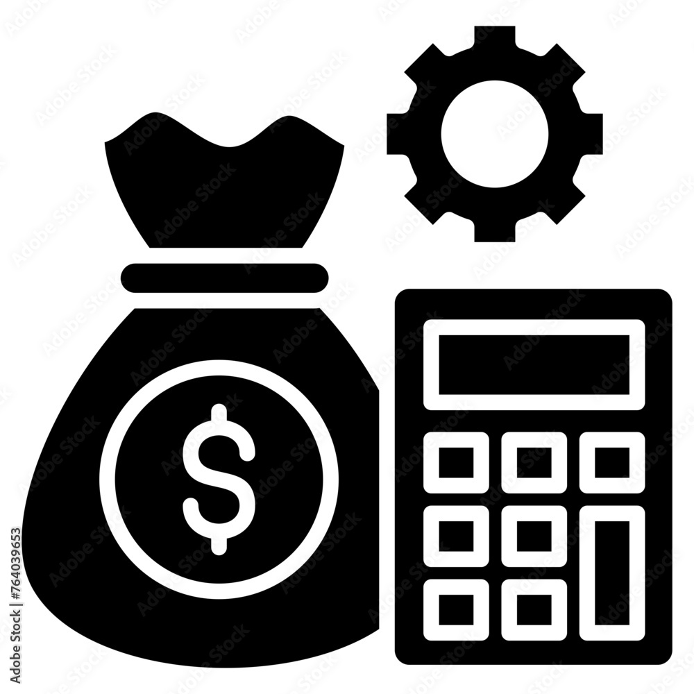 Cost Management Icon Element For Design Cost Management Icon Element For Design