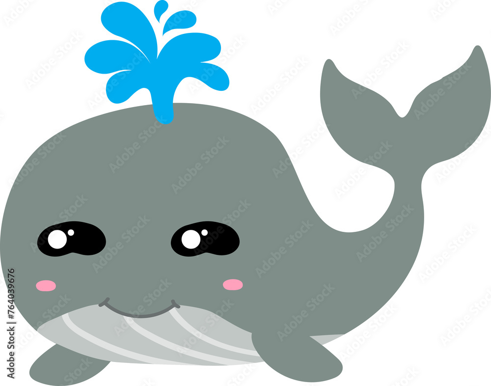 cute whale cartoon, sea animal cute whale cartoon, sea animal