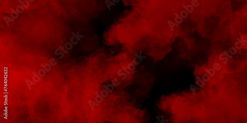Abstract crimson red watercolor background texture. red powder explosion on dark background. Abstract red powder splatted background, Freeze motion of color powder exploding/throwing color  photo