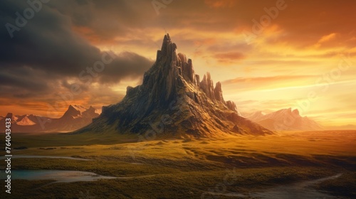 Asgard world of the gods - home of the Aesir - cloud landscape © SULAIMAN