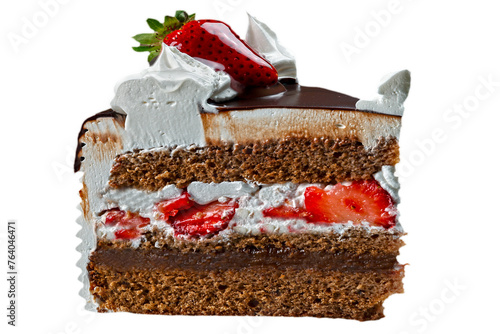 Slice of chocolate cake © lcrribeiro33@gmail