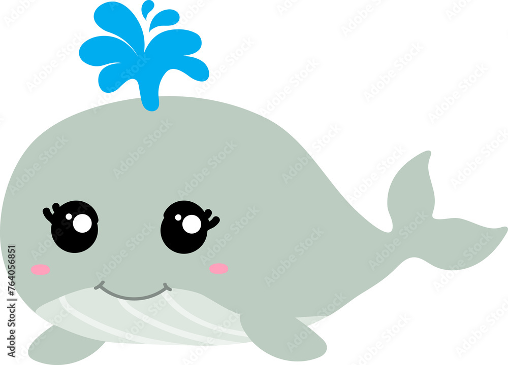 cute whale cartoon, sea animal cute whale cartoon, sea animal