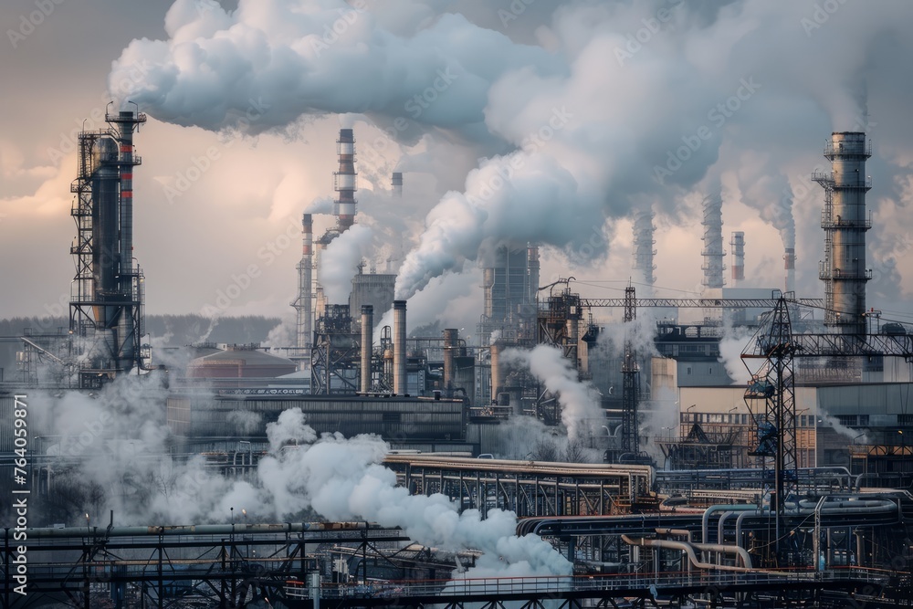 Factory Emissions: Environmental Impact of Industrial Production