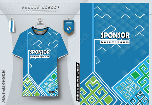 Soccer jersey design for sublimation 