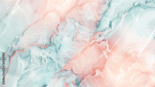 Pastel Palette: A Softly Colored Marble Texture