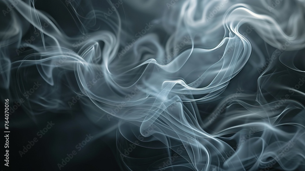 Smoke abstract pattern, creating a mysterious and dynamic visual effect


 - obrazy, fototapety, plakaty 