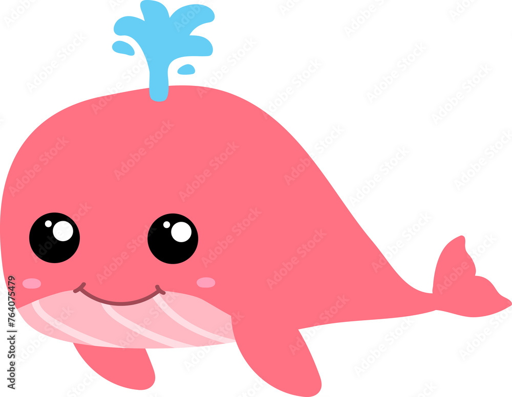 cute whale cartoon, sea animal cute whale cartoon, sea animal