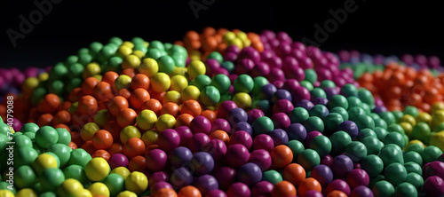 colorful circle balls 57