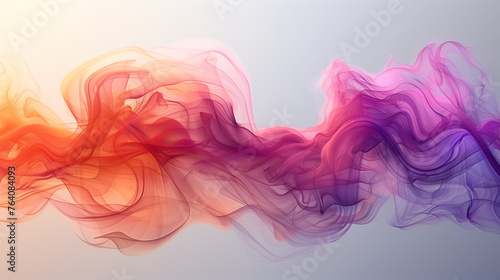 pink and orange smokey colorful background banner - Bold colors  rainbow color  clouds