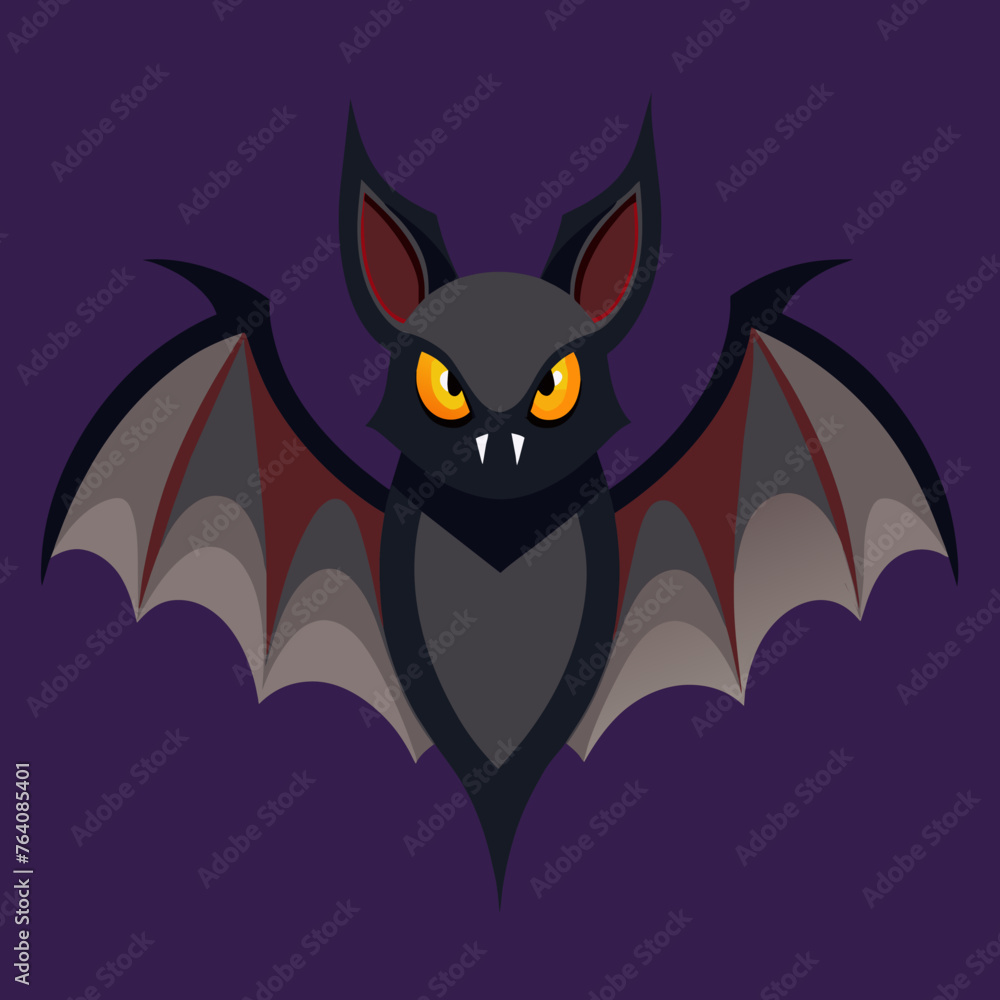 bat vector cartoon illustration bat vector cartoon illustration