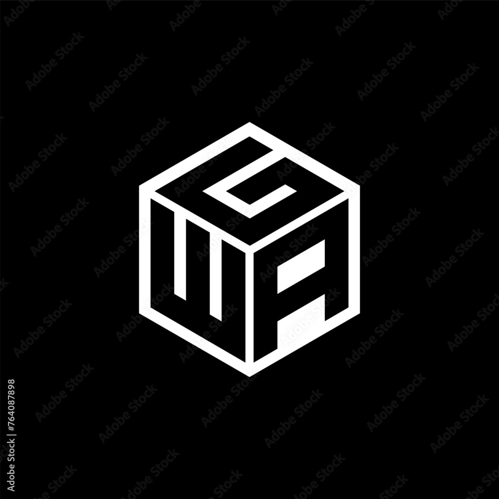 WAG letter logo design with black background in illustrator, cube logo, vector logo, modern alphabet font overlap style. calligraphy designs for logo, Poster, Invitation, etc. WAG letter logo design with black background in illustrator, cube logo, vector logo, modern alphabet font overlap style. calligraphy designs for logo, Poster, Invitation, etc.