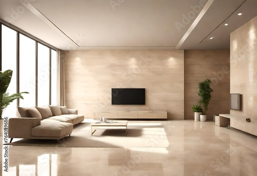 Simple living room photo