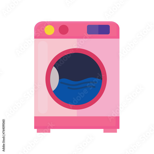 Washing mashine icon clipart avatar logotype isolated vector illustration