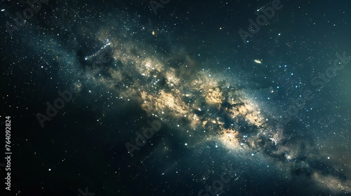 Milky Way panorama offering a glimpse into the mysteries of the universe.