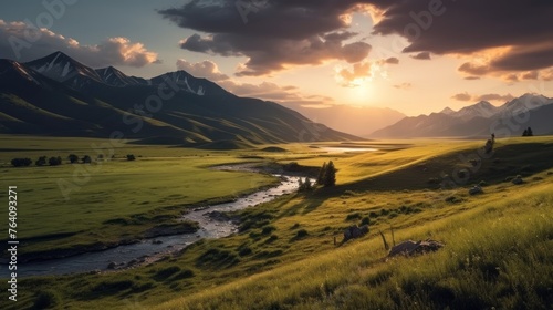 Mountain scenery, National park Durmitor,