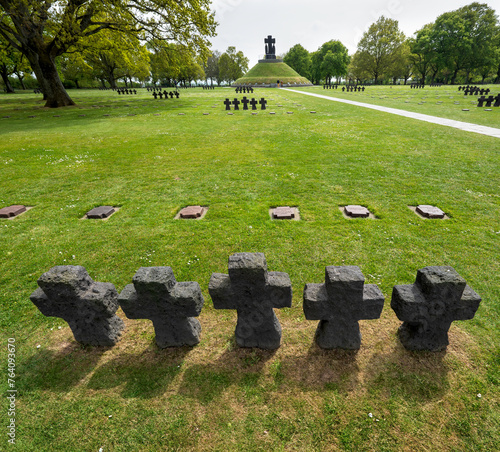 La Cambe German war cemetery in Normandy