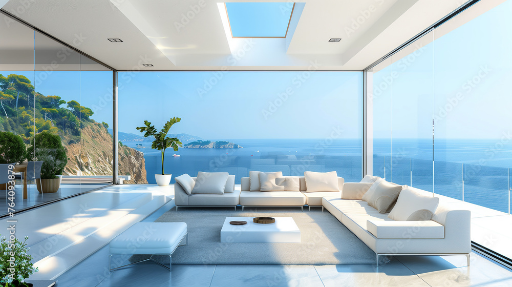 modern furnished villa with sea view modern furnished villa with sea view