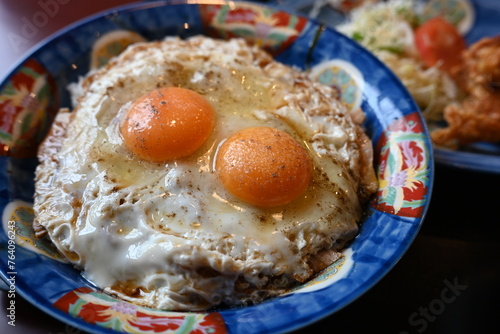 焼豚玉子飯