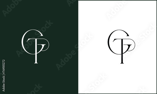 GT, TG, G,T Abstract Letters Logo Monogram