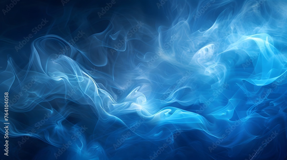 blue light smoke on a dark background blue light smoke on a dark background