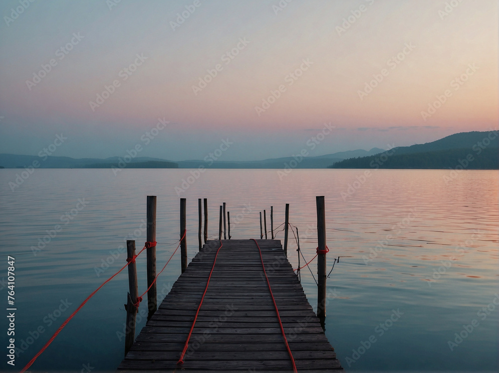 Tranquil Horizons: A Majestic Sunset Over Pestovo Reservoir and Other Serene Lake Landscapes