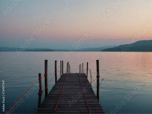 Tranquil Horizons: A Majestic Sunset Over Pestovo Reservoir and Other Serene Lake Landscapes