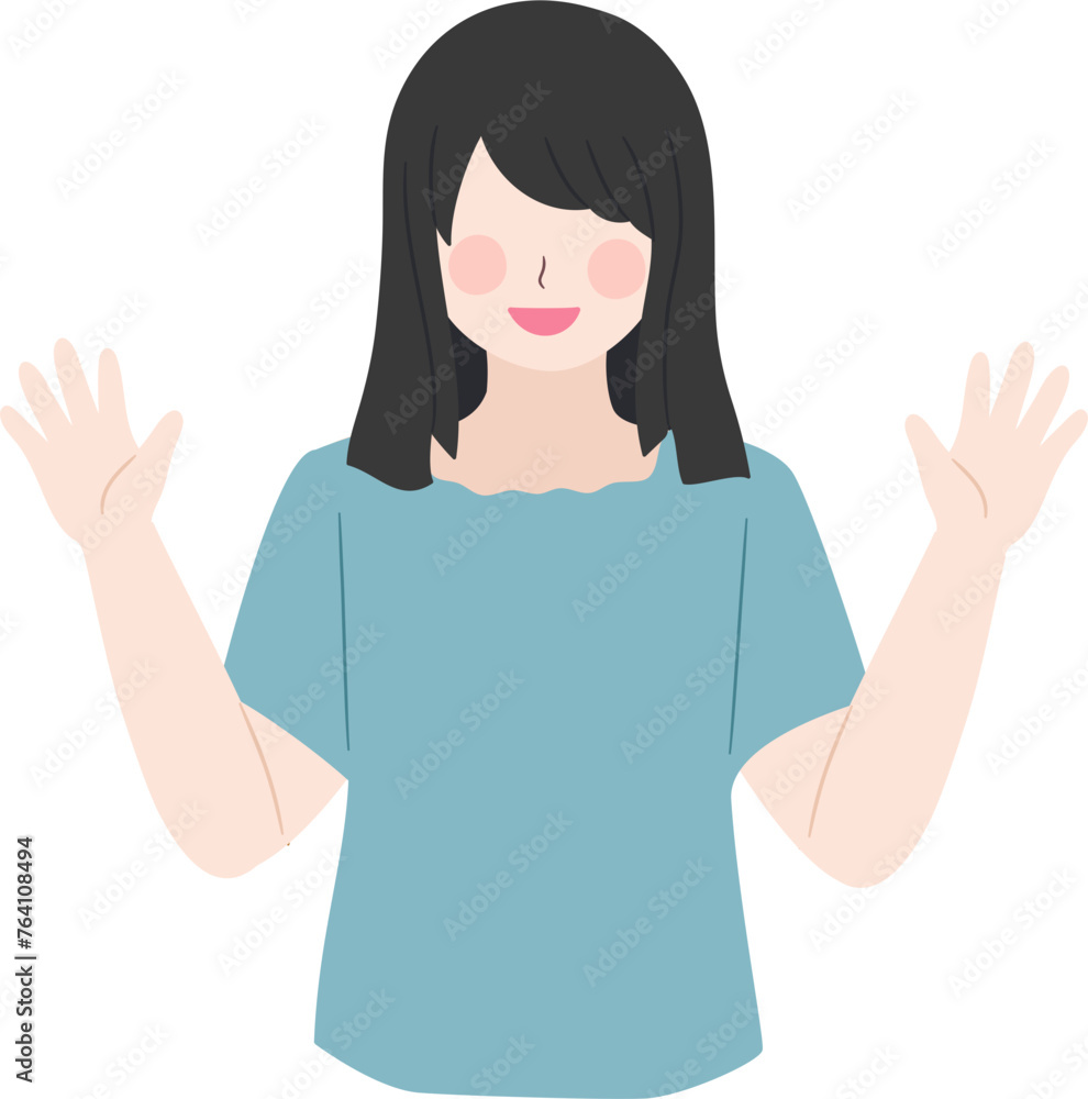 faceless character greeting clipart faceless character greeting clipart