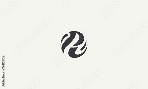 initials letter PN simple monogram logo design vector illustration