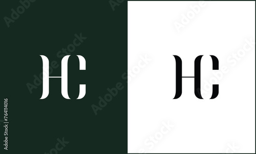 HC, CH, H, C, Abstract Letters Logo monogram