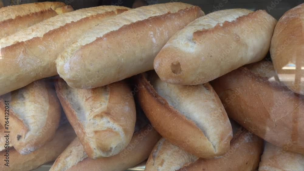 Istanbul, Turkey Fresh bread in the window of a bakery in the Balat district. Istanbul, Turkey Fresh bread in the window of a bakery in the Balat district.