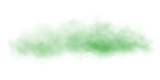 Green fog in slow motion. Realistic atmospheric green smoke. Red fume slowly floating rises up. PNG.
