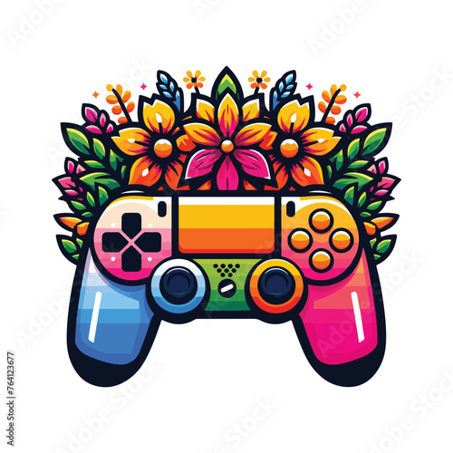 girl gaming t shirt design