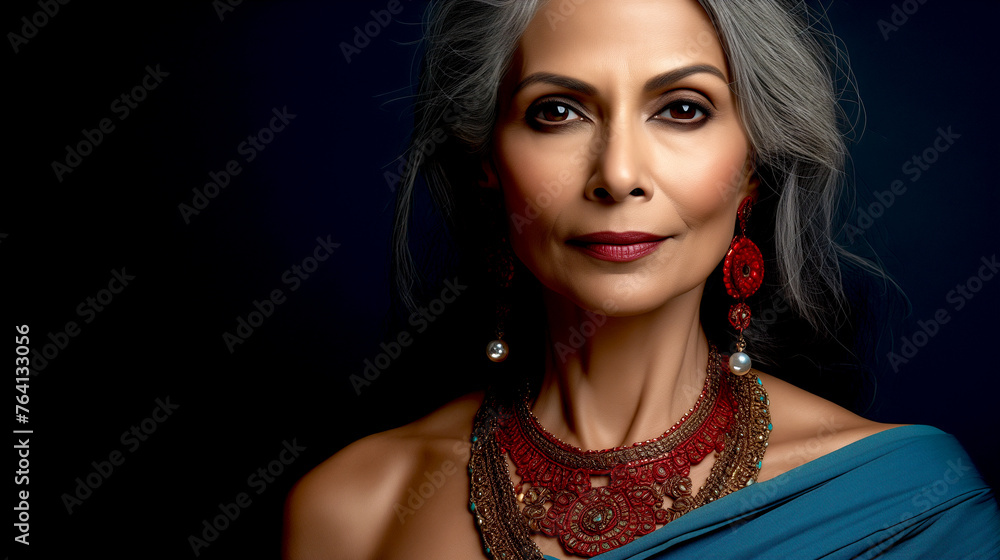 Portrait of an Indian Woman Portrait of an Indian Woman