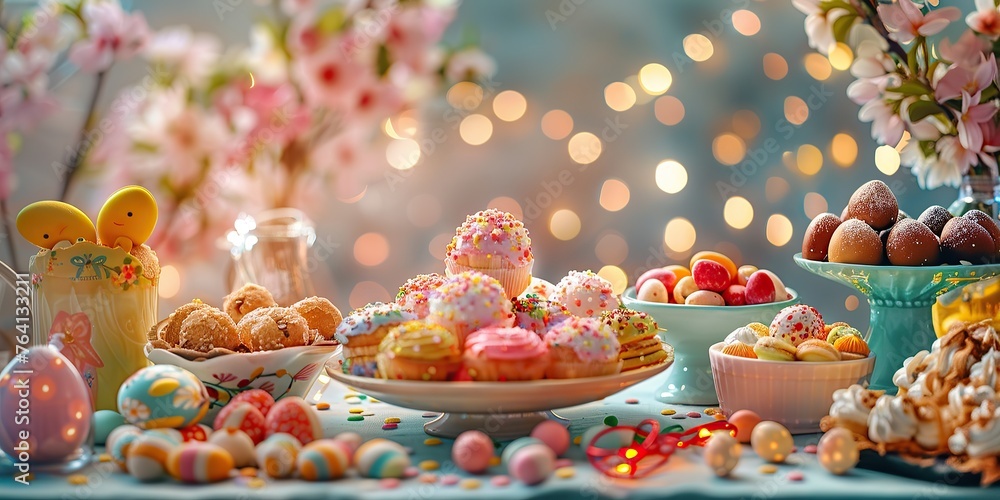 Artisan Easter Cookies with Pastel Icing Artisan Easter Cookies with Pastel Icing