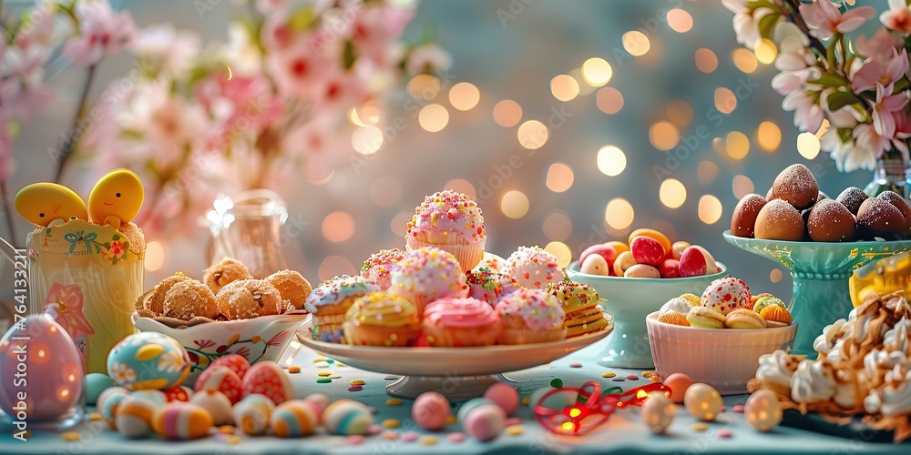 Artisan Easter Cookies with Pastel Icing