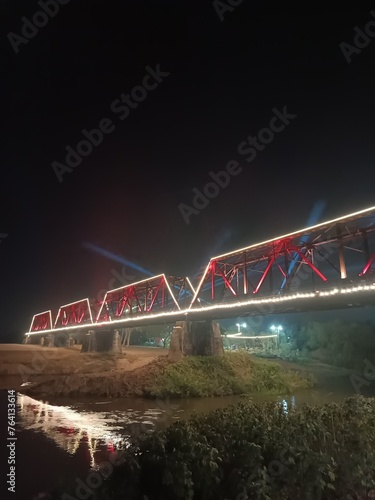 bridge at night