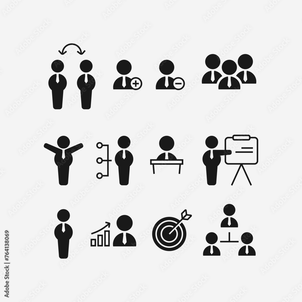 Business Exclusive Black Icon Pack Business Exclusive Black Icon Pack