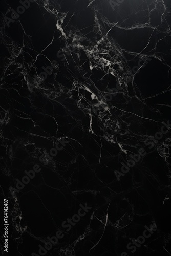 black marble with gold veining © Aida