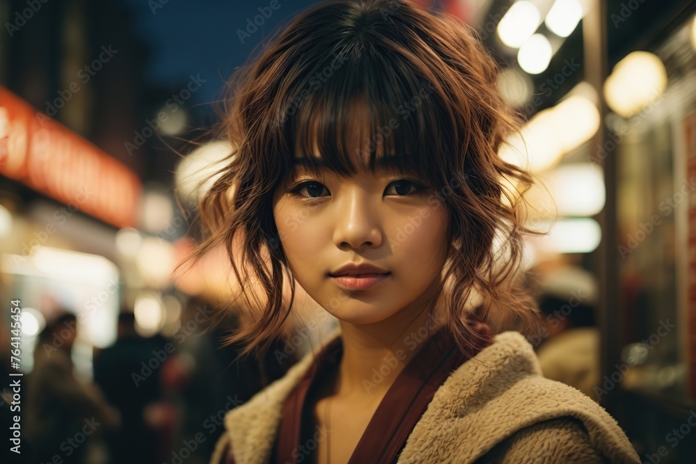 Obraz premium Chinese woman young in the bat