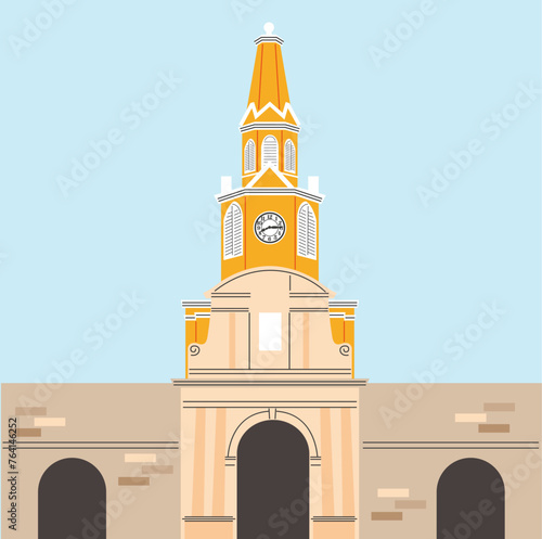 Monumento Cartagena Torre del reloj